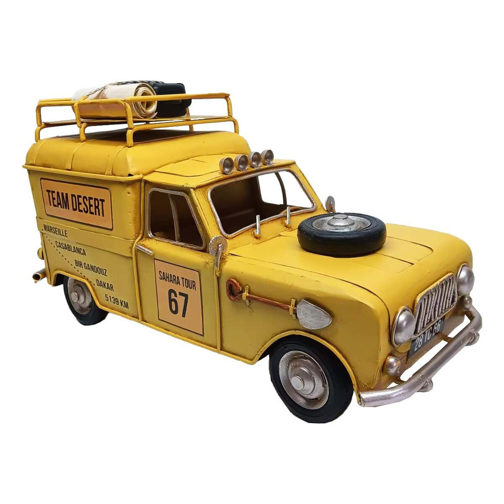 Voiture décorarive en métal 4l