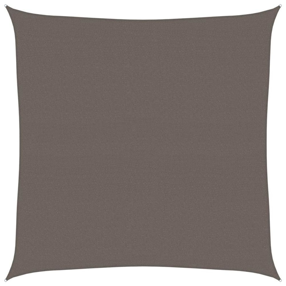 Voile d'ombrage 160 g/m² anthracite 7x7 m pehd