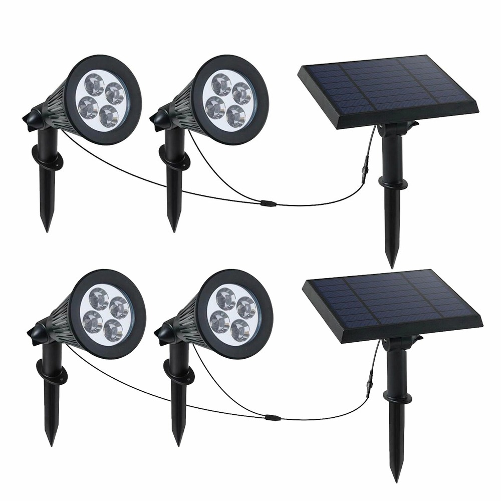 2 spots solaires connectés family spiky 100lm