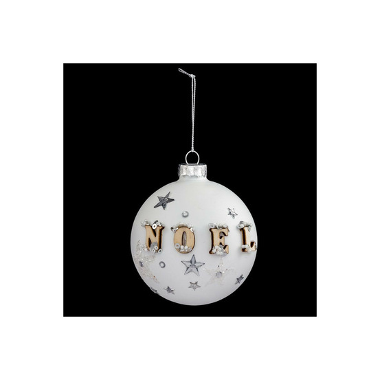 Boule de noël en verre