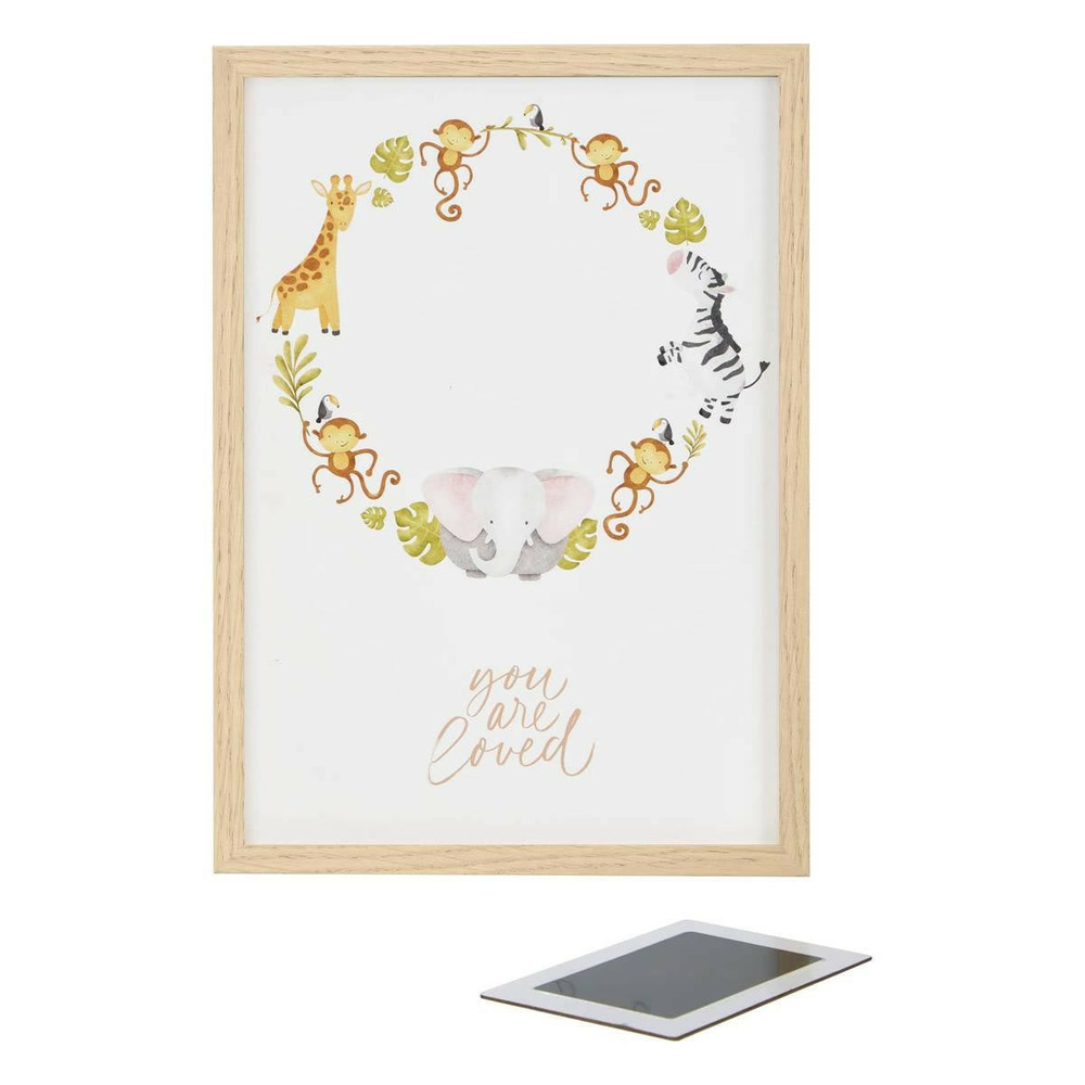 Coffret cadre à empreintes 