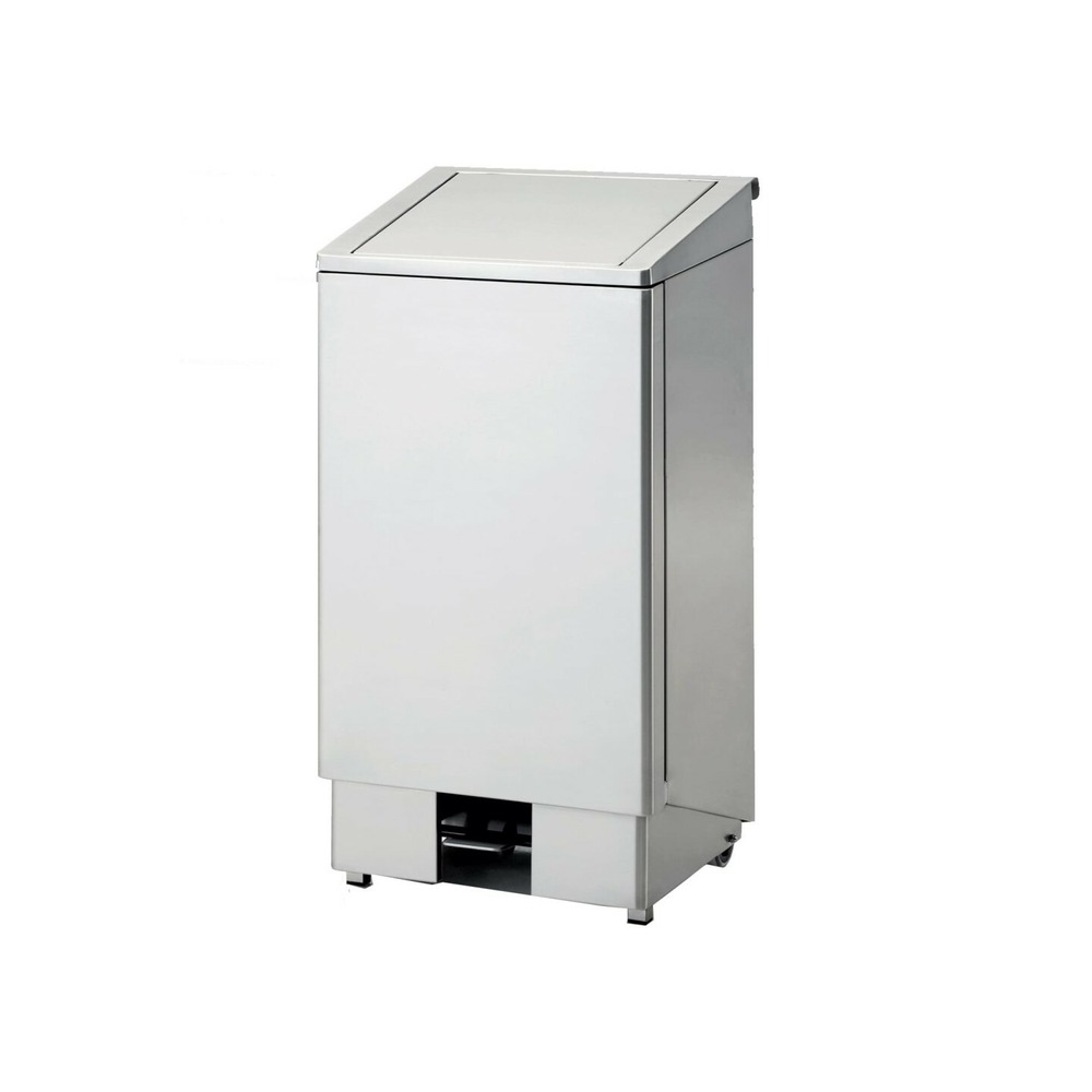 Poubelle inox mobile - 60 l - nayati