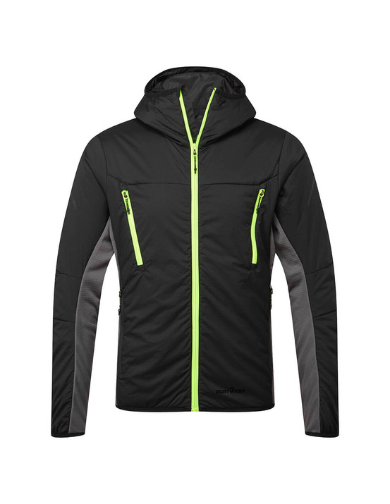 Veste hybride isolée ev4 - taille xl - noir tall - portwest