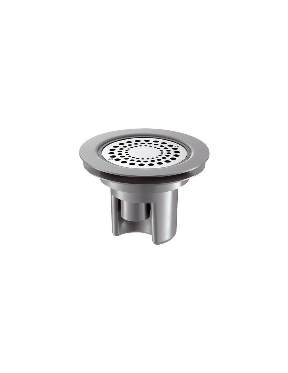 Siphon sol souple grille inox