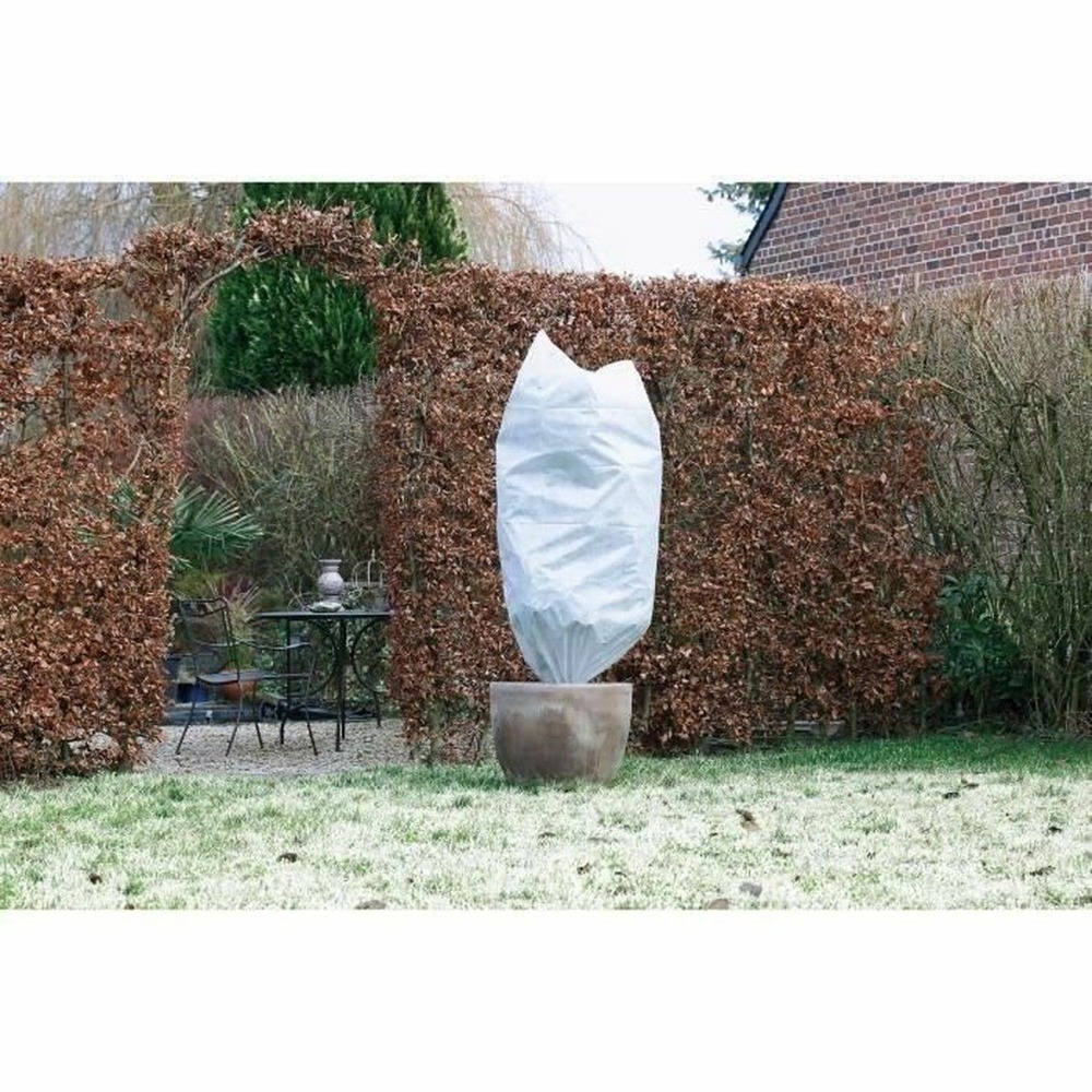 3 housse d'hivernage 50 g/ m² ø 50 cm x 1 m - blanc
