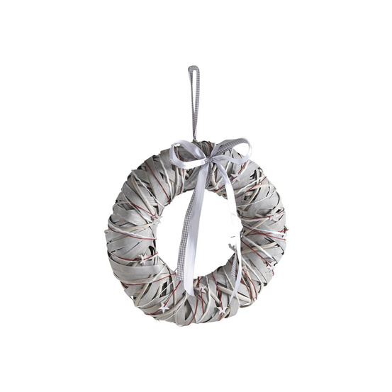 Couronne de porte osier