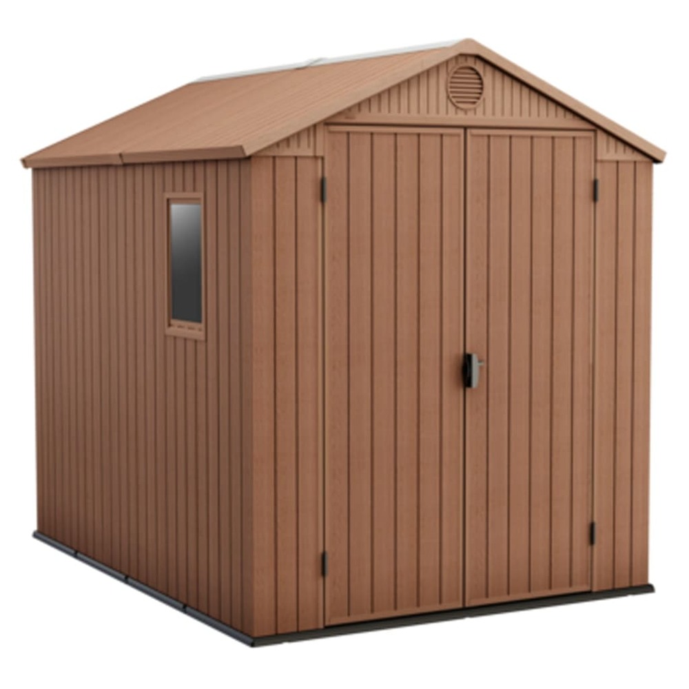 Abri de jardin darwin 68 marron