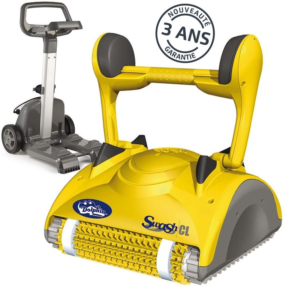 Robot electrique de piscine fond et parois - swash cl
