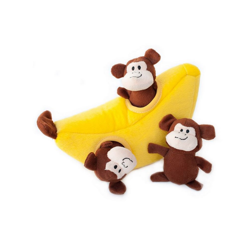 Burrow singe, peluche de fouille pour chien