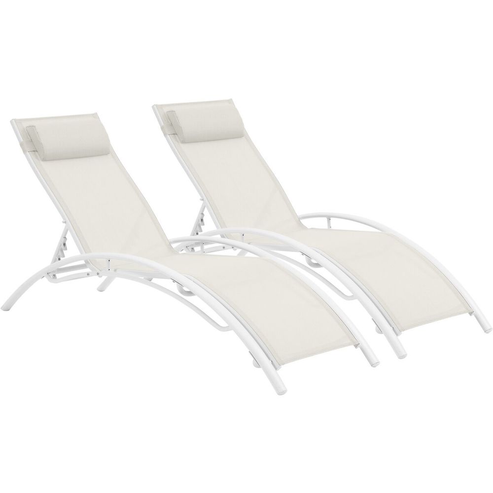 Bain de soleil en aluminium 