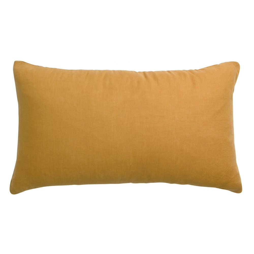 Coussin uni zeff ocre 30 x 50 cm