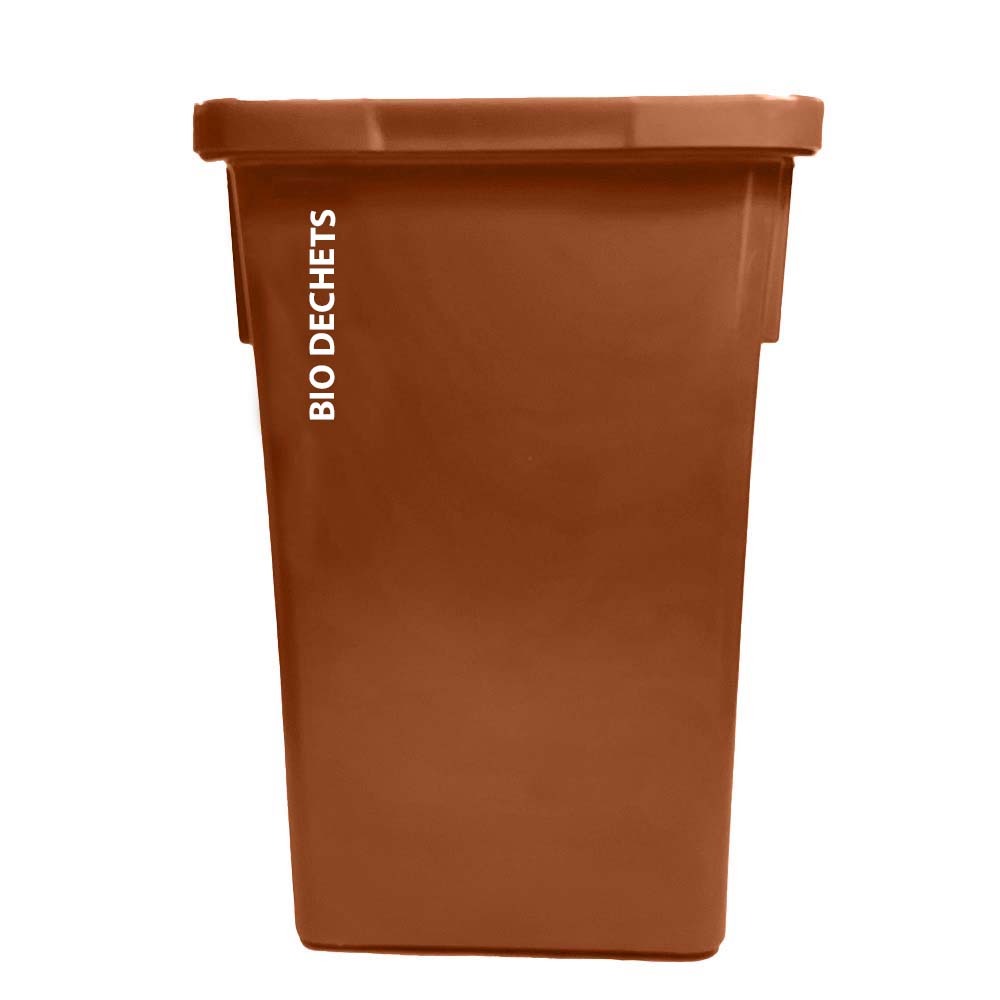 Bac de collecte des déchets trizen