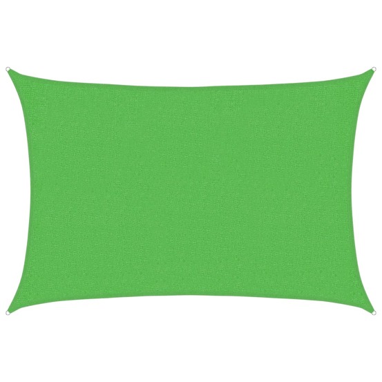Voile d'ombrage 160 g/m² vert clair 2x2,5 m pehd
