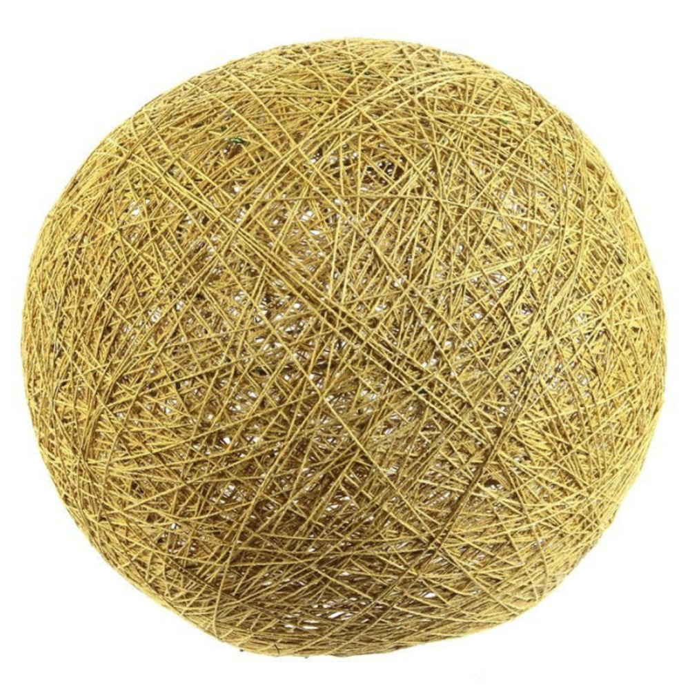 Abat-jour déco suspension 30cm moutarde