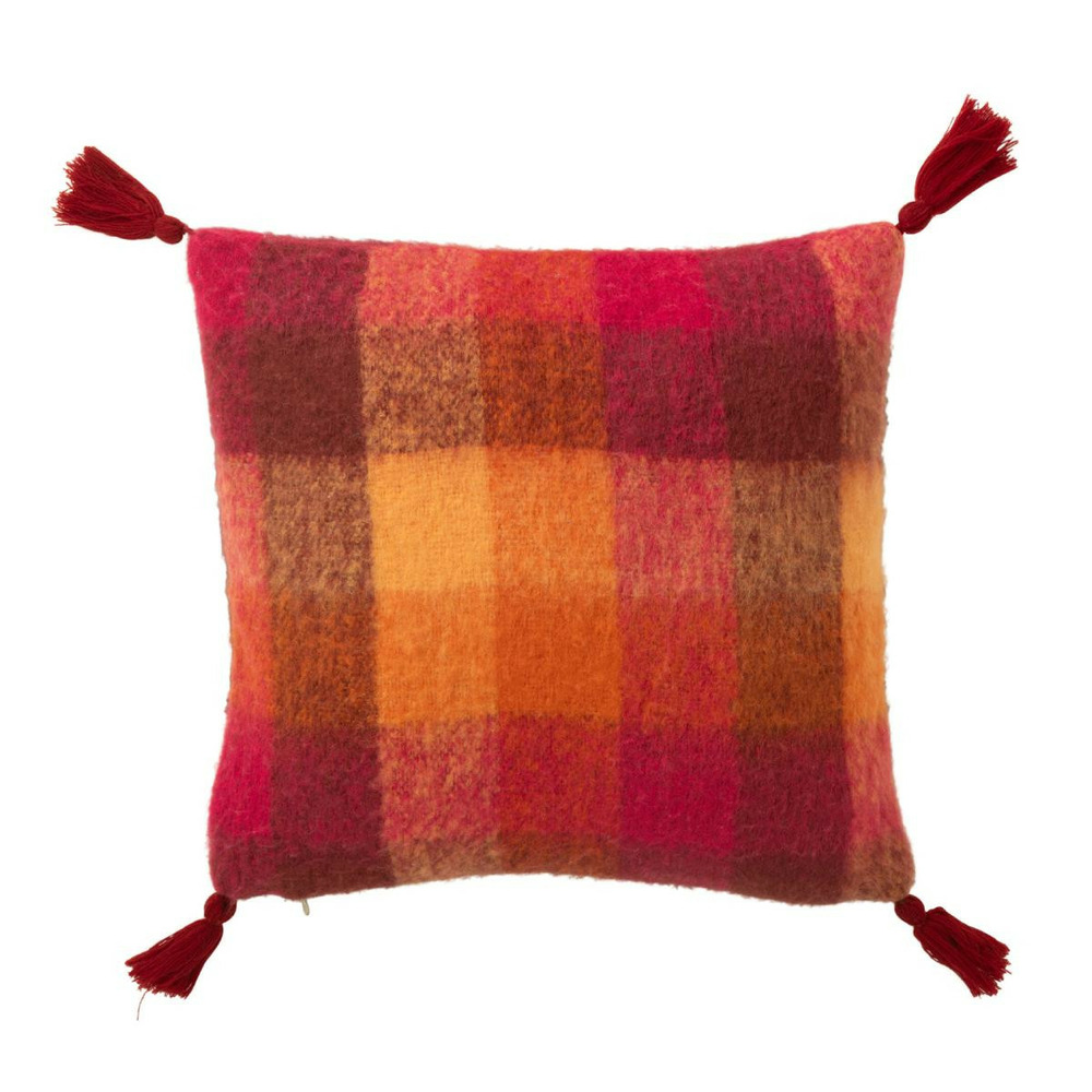Coussin à carreaux 