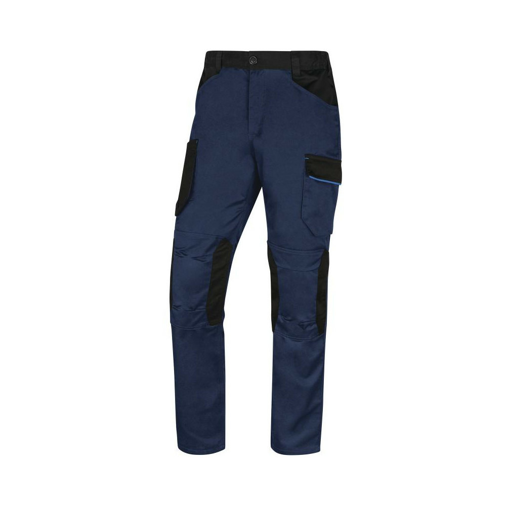 Pantalon de travail multipoches mach 2 v3 bleu marine bleu roi tl delta plus m2pa3bmgt