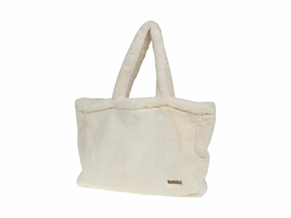 Tote bag luxe, crème