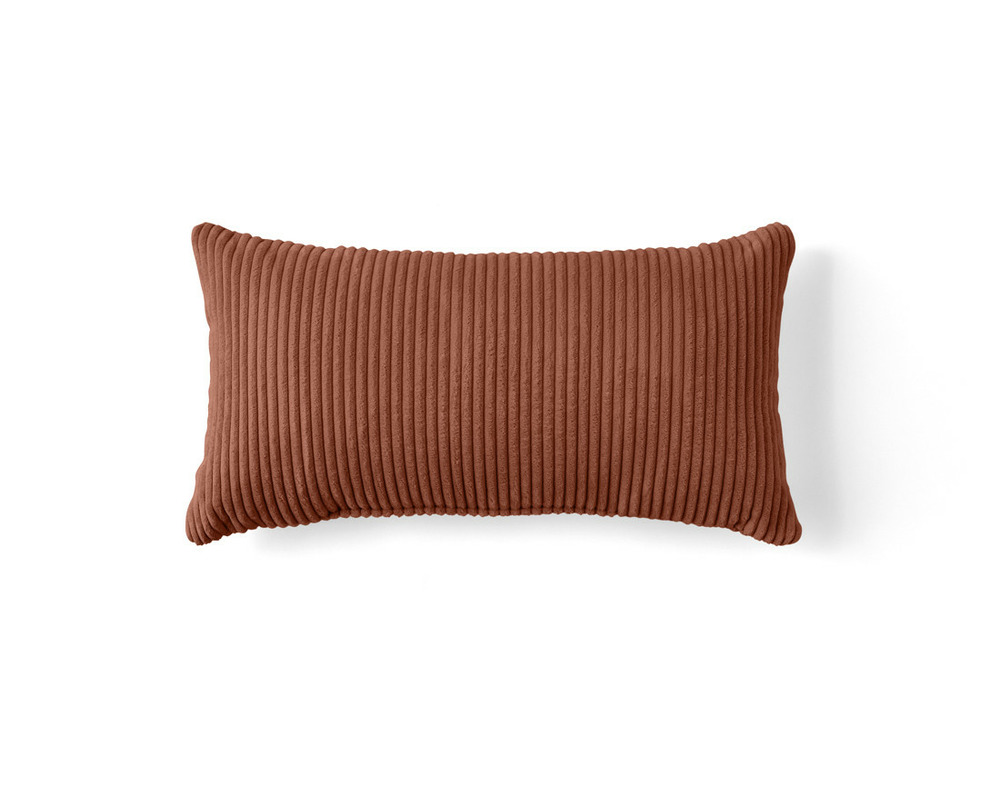 Colombine - coussin - en velours côtelé - 32x63 cm