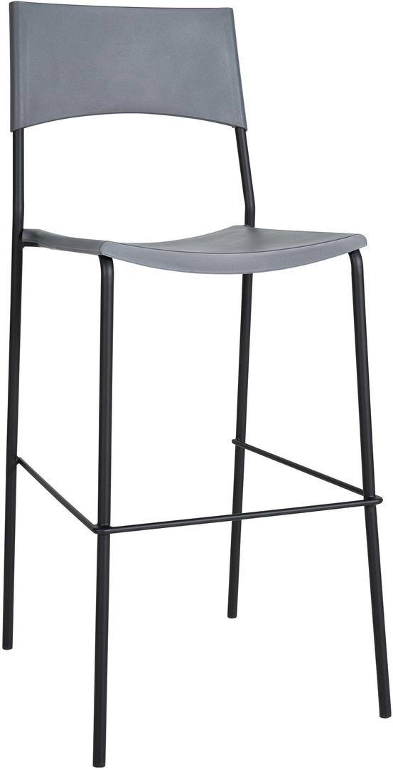 Tabouret de bar genoa noir
