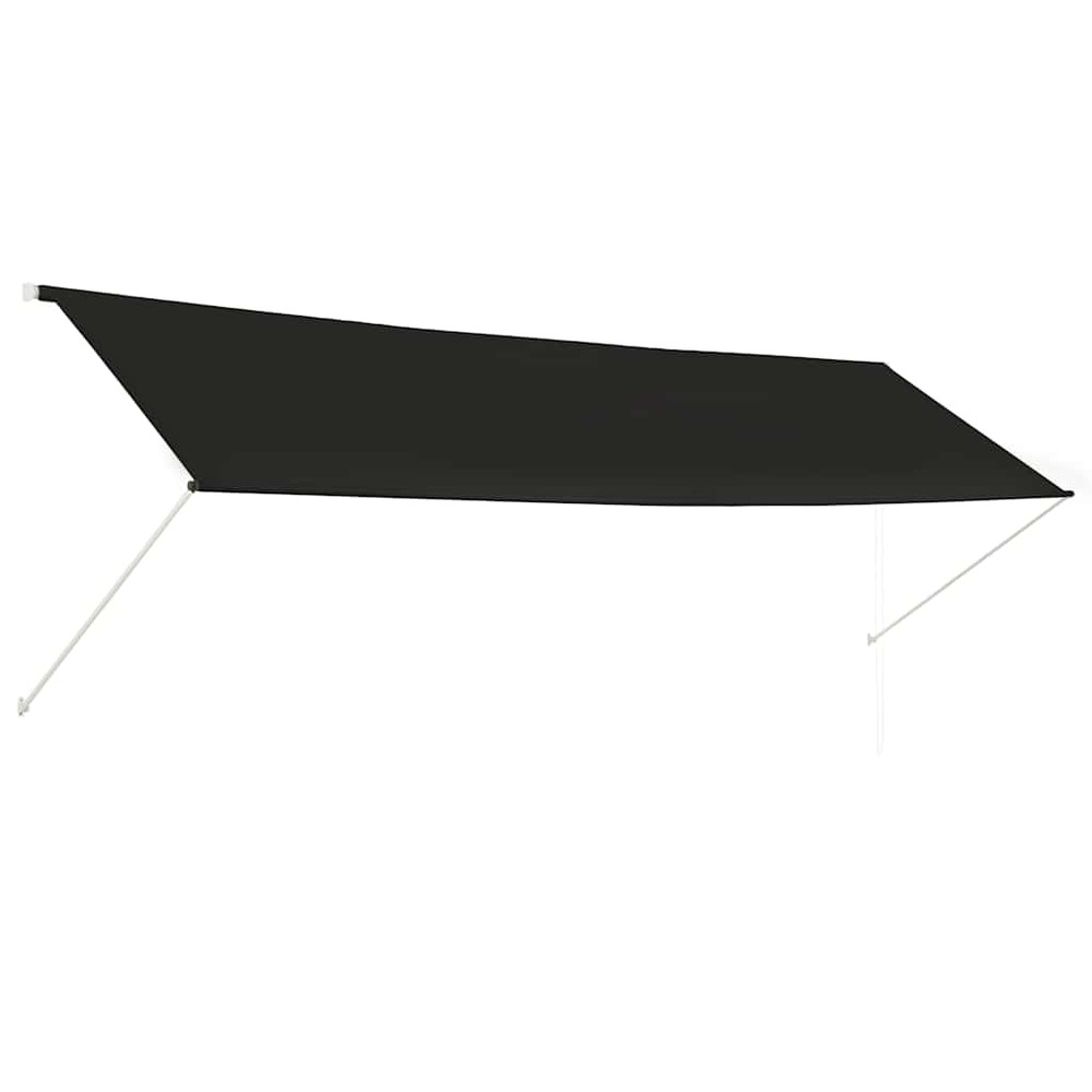Auvent rétractable 400x150 cm anthracite