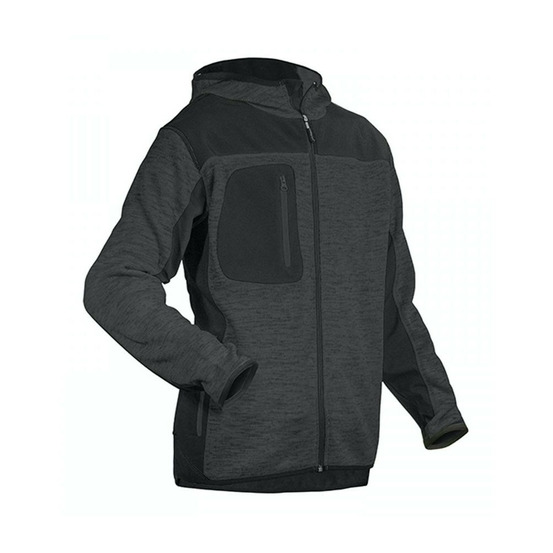 Veste softshell tricot bora gris foncé noir tl coverguard 5borgl