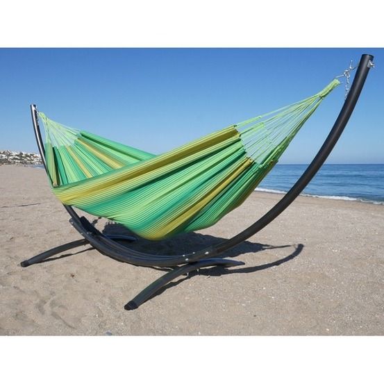 Support hamac azteka relax soleil vert xxl