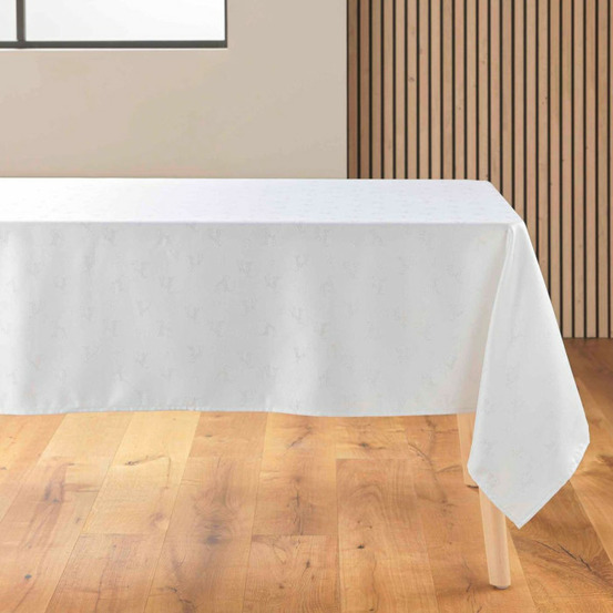 Nappe jacquard imprimé