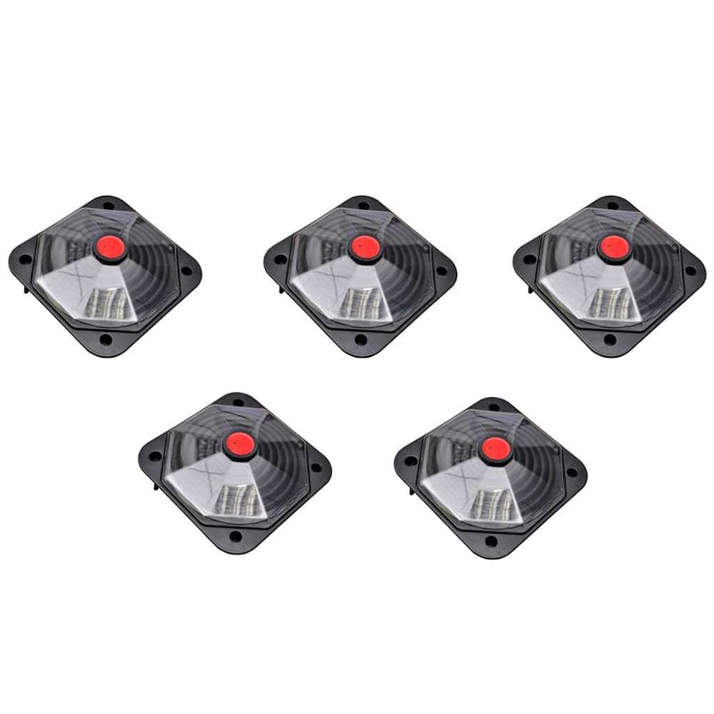 Lot de 5 chauffages solaires pour piscine 735 w