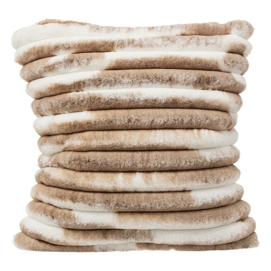 Coussin texture bicolore 40x40