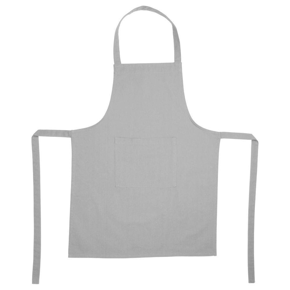Tablier coton gris 60x80cm