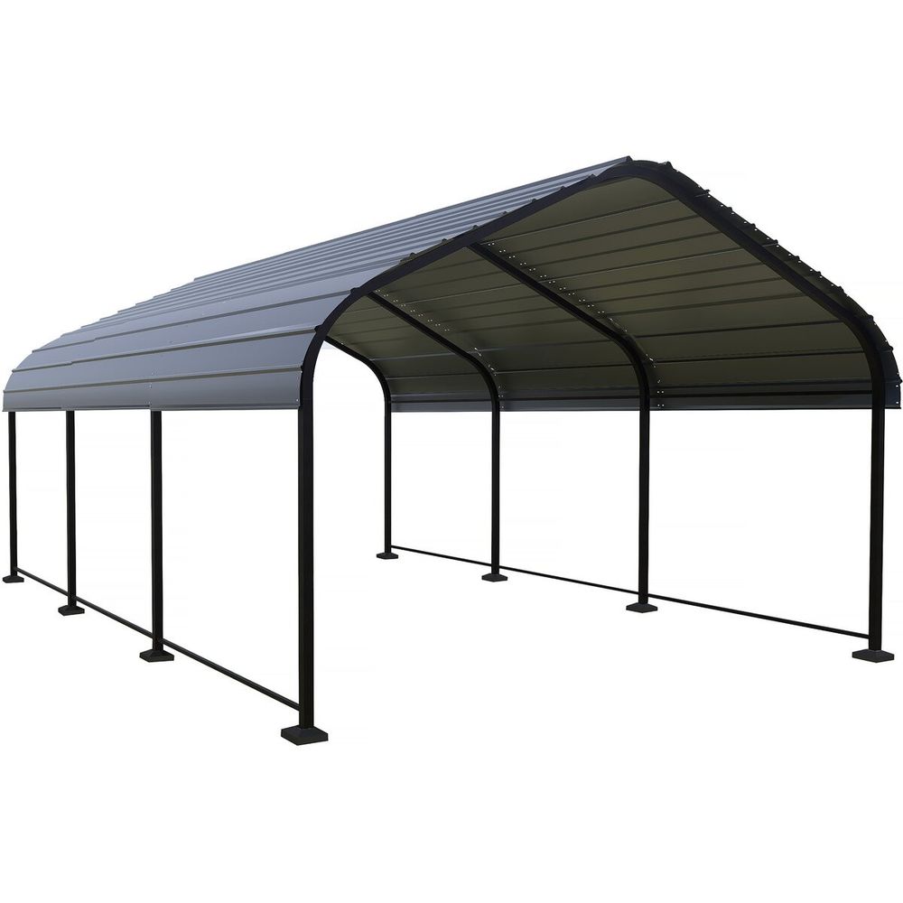 Carport abri de voiture en métal 
