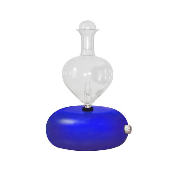 Diffuseur bois galea laqué bleu