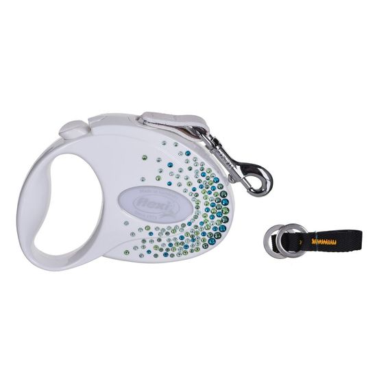 Laisse pour chien flexi blanc 3 m