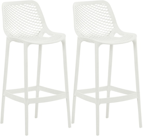 Lot de 2 tabourets de bar air