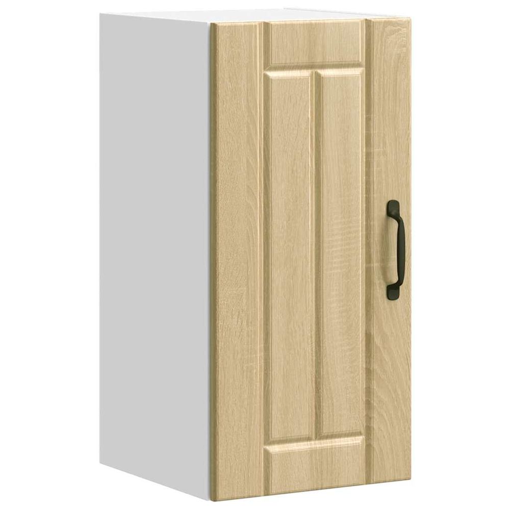 Armoire murale de cuisine lucca chêne sonoma bois ingénierie
