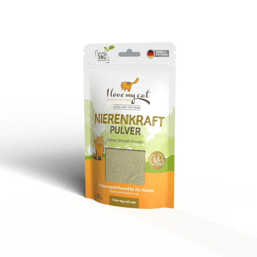 Poudre de puissance rénale pour chats - 80g