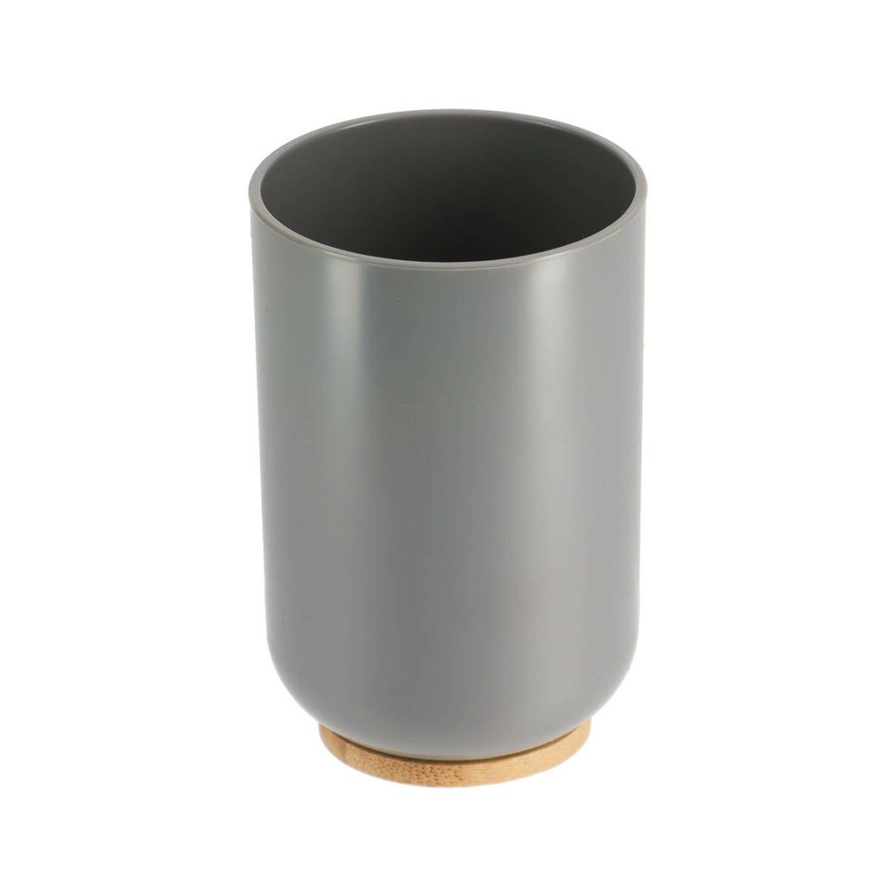 Gobelet ps/bambou - gris/bambou