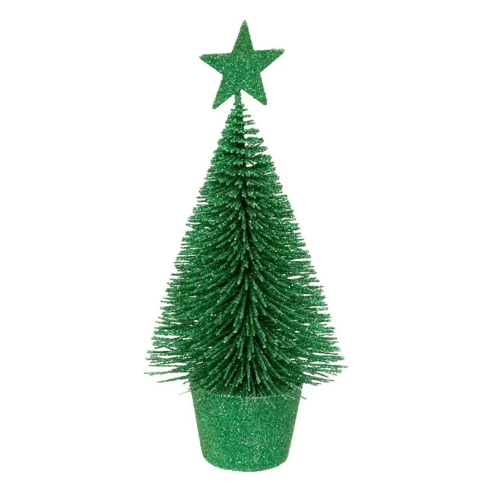 Sapin de table pailleté 