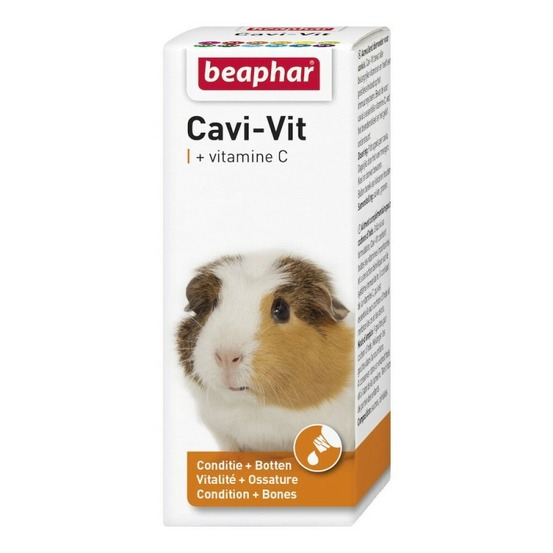 Complément alimentaire cochon d'inde - cavi-vit vitamine c - beaphar 50 ml