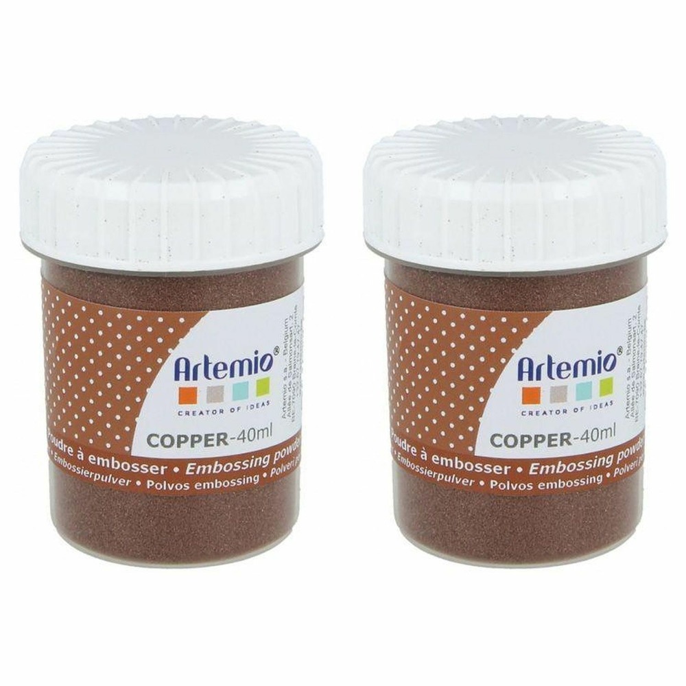 Poudre à embosser 80 ml - cuivré