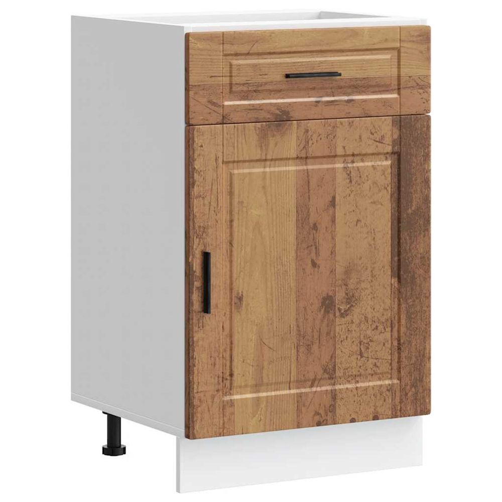 Armoire de cuisine porto vieux bois bois d'ingénierie