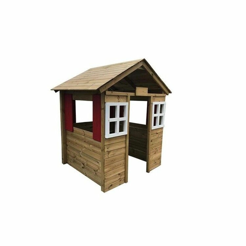 Maison d'enfant en bois masgames school paint