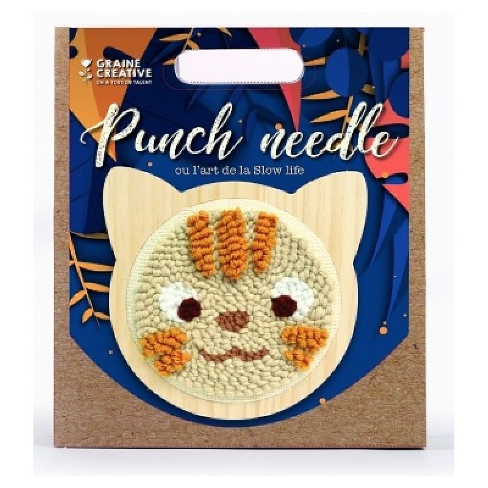 Kit punch needle chat 150mm