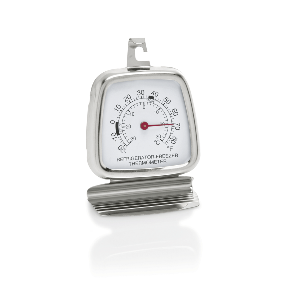 Thermomètre de réfrigérateur en acier inoxydable l 85 mm h 85 mm - was germany