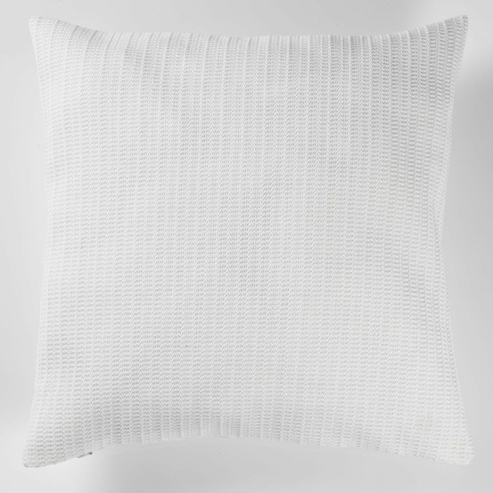 Housse de coussin polyester + encart collection tricot lenou