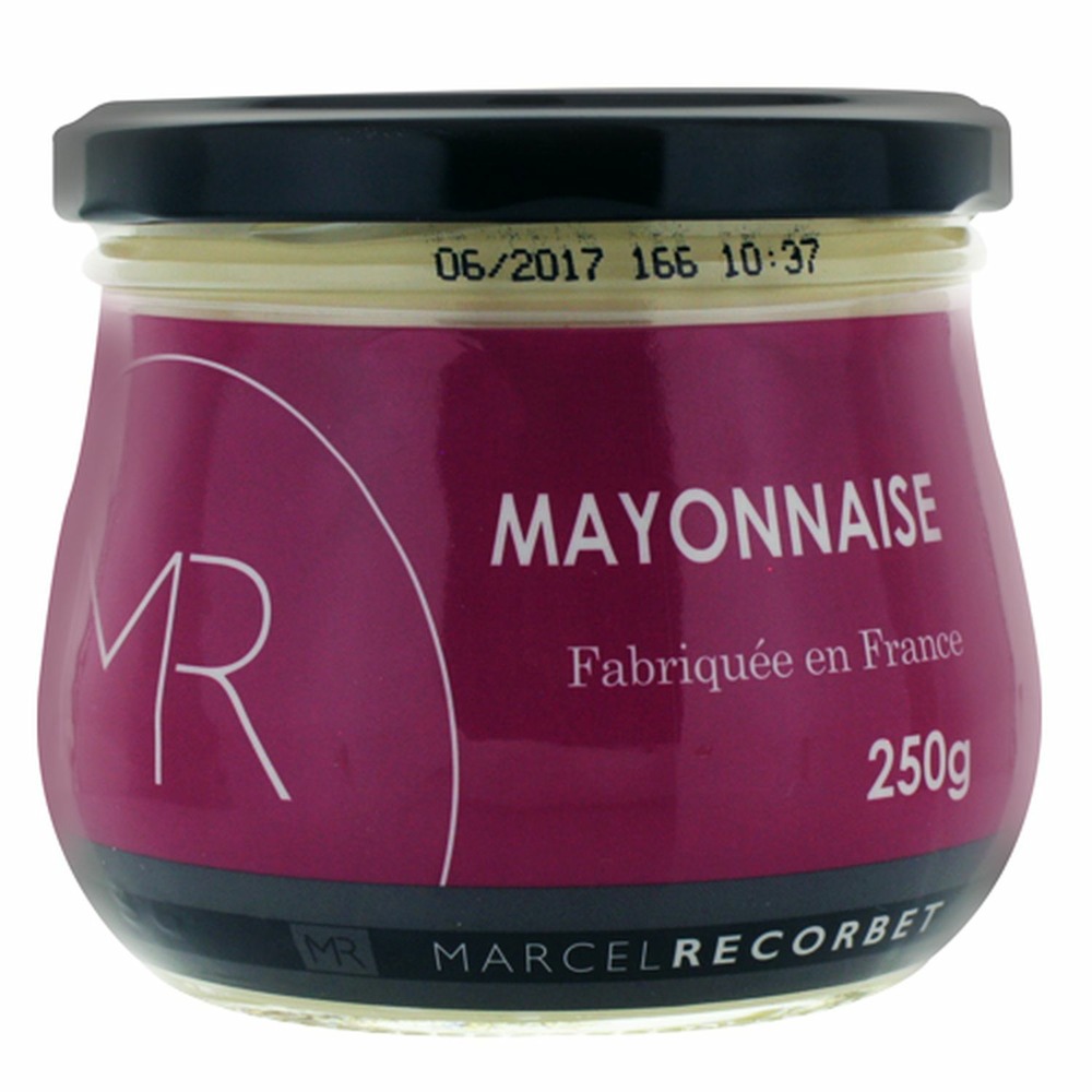 Mayonnaise à la moutarde de dijon - mr - pot 250g