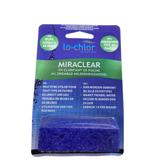 Miraclear cube 35g- clarifiant piscine spa
