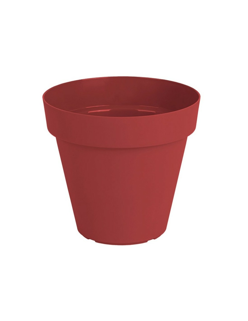 Pot capri 20cm rouge fonce