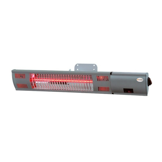 Chauffage terrasse électrique alba