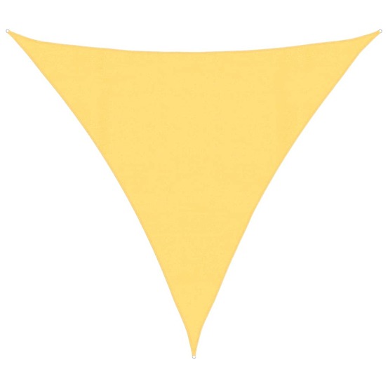 Voile d'ombrage 160 g/m² marron 4,5x4,5x4,5 m pehd